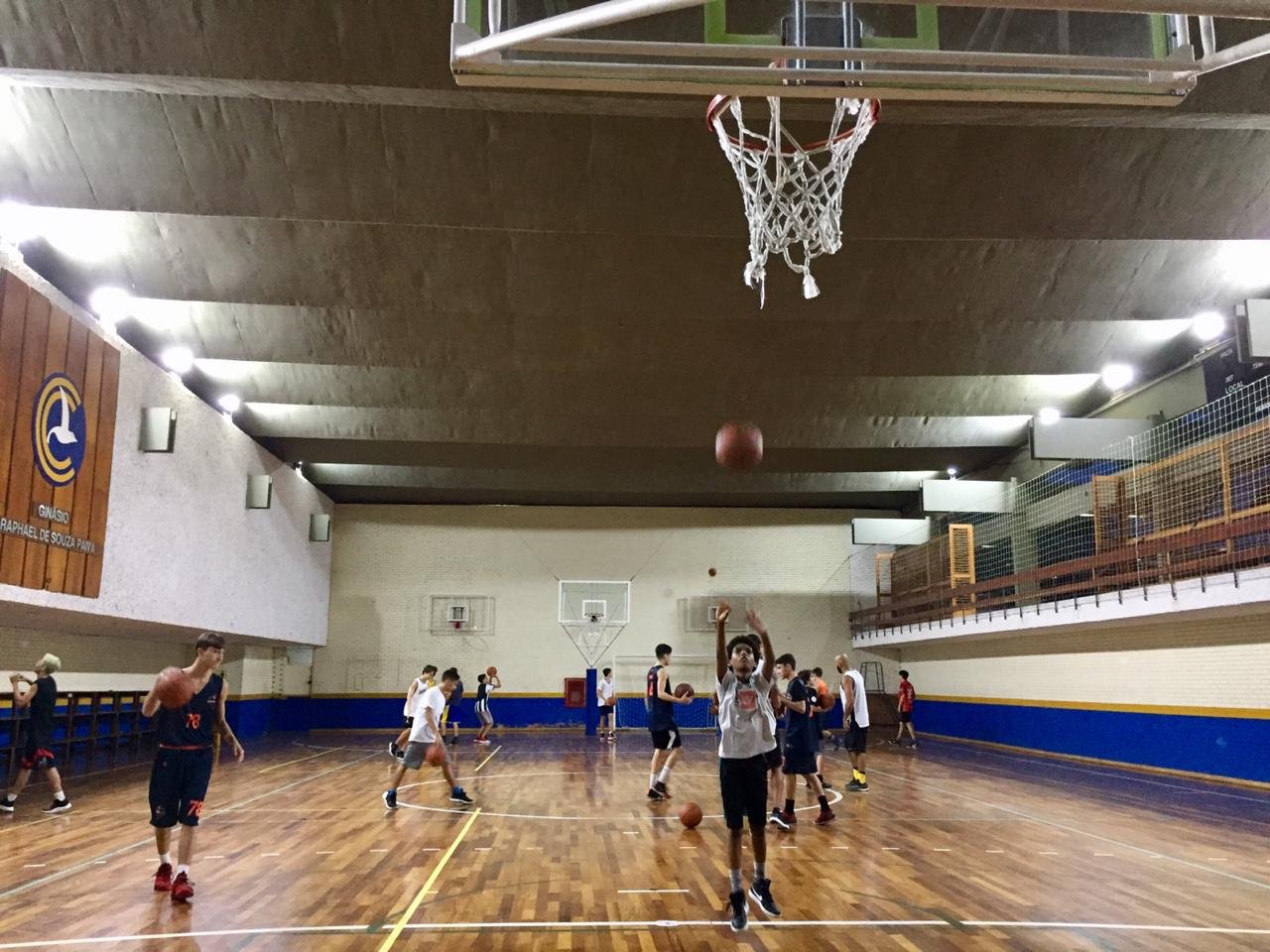 Aula Inaugural Da Nova Escolinha De Basquete – Clube Dos Caiçaras